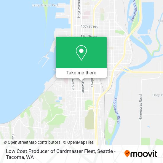 Low Cost Producer of Cardmaster Fleet map