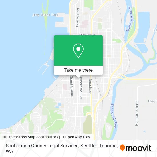 Mapa de Snohomish County Legal Services