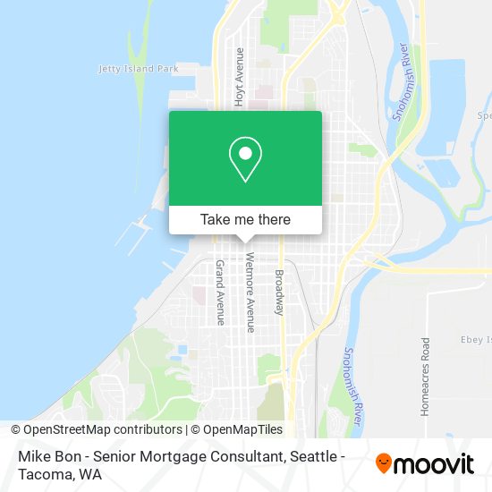 Mike Bon - Senior Mortgage Consultant map
