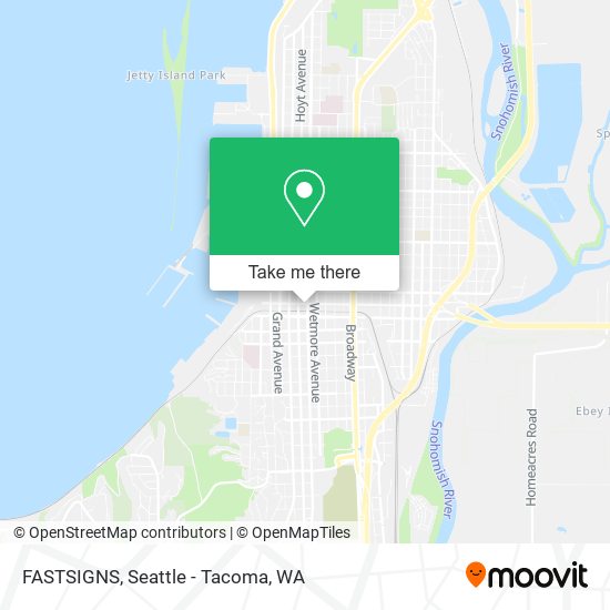 FASTSIGNS map