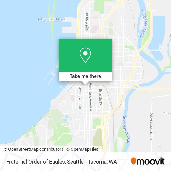 Fraternal Order of Eagles map