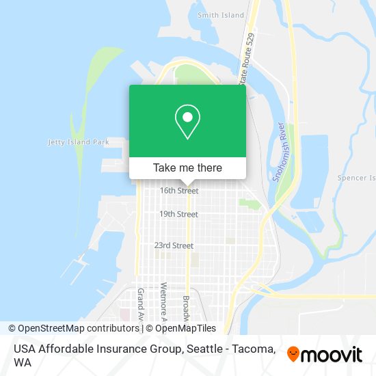 USA Affordable Insurance Group map