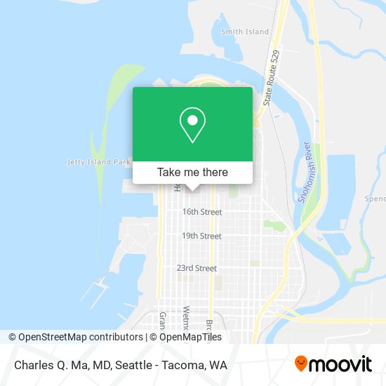 Mapa de Charles Q. Ma, MD