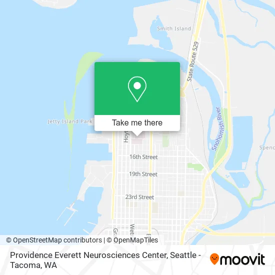 Mapa de Providence Everett Neurosciences Center