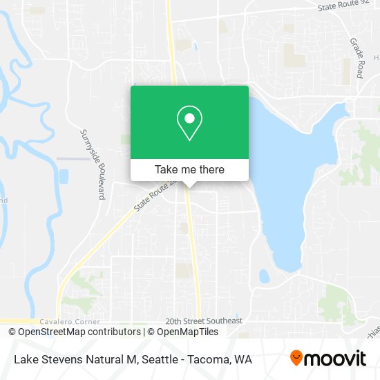 Mapa de Lake Stevens Natural M