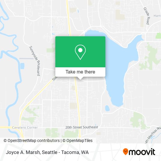 Joyce A. Marsh map