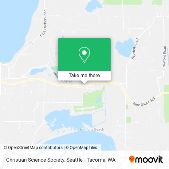 Christian Science Society map