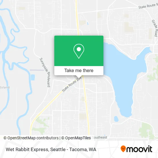 Mapa de Wet Rabbit Express