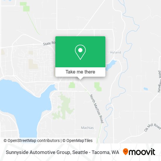 Sunnyside Automotive Group map