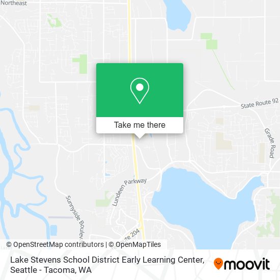 Lake Stevens School District Early Learning Center map