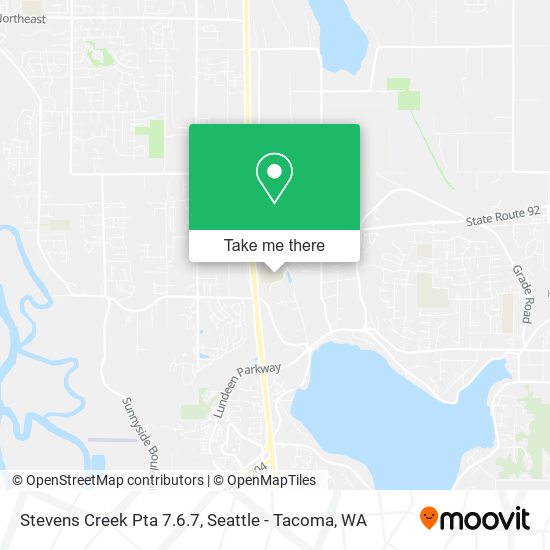 Stevens Creek Pta 7.6.7 map