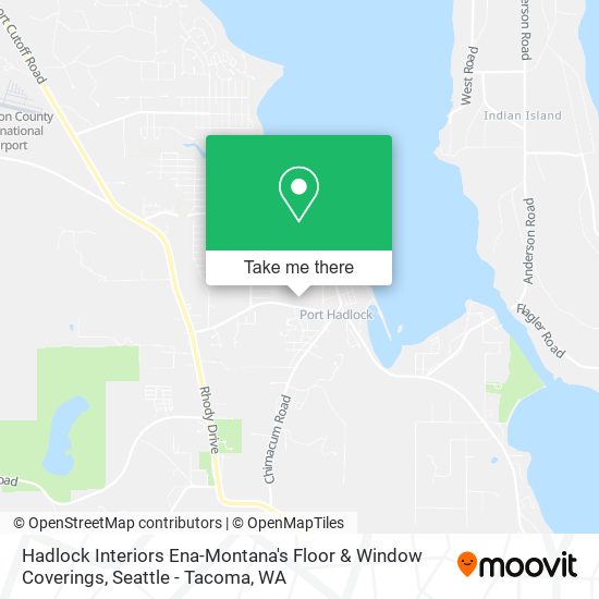 Hadlock Interiors Ena-Montana's Floor & Window Coverings map