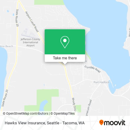 Mapa de Hawks View Insurance