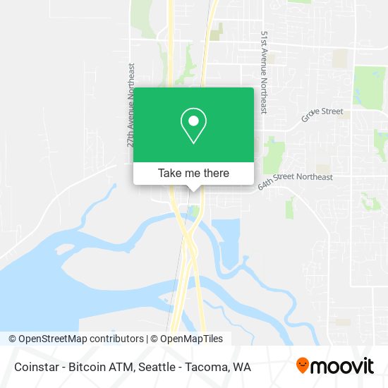 Coinstar - Bitcoin ATM map