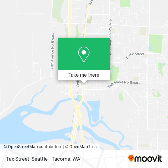 Tax Street map