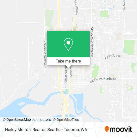 Hailey Melton, Realtor map