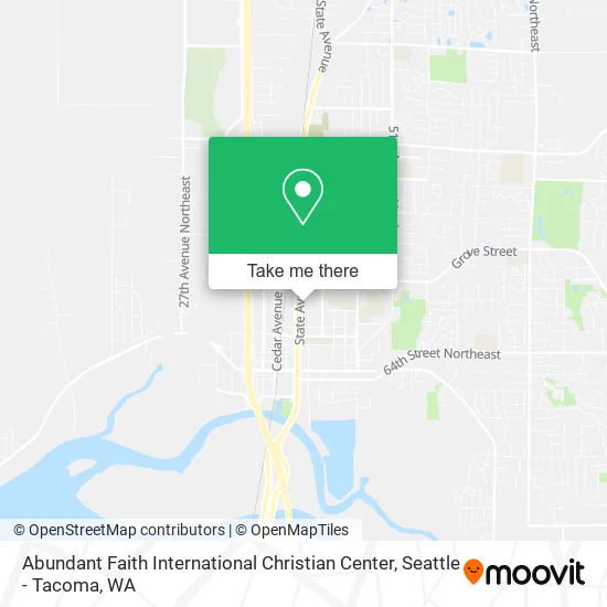 Abundant Faith International Christian Center map