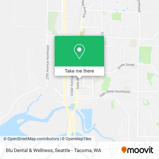 Blu Dental & Wellness map