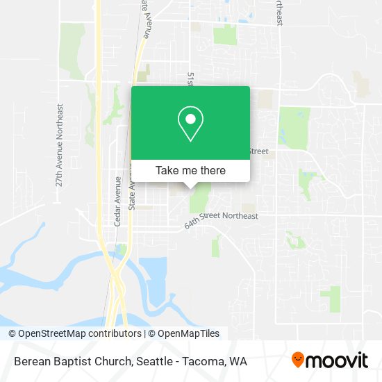 Berean Baptist Church map