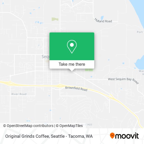 Original Grinds Coffee map