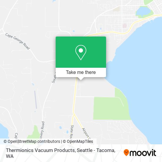 Mapa de Thermionics Vacuum Products