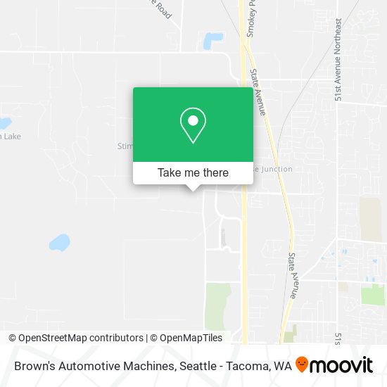 Mapa de Brown's Automotive Machines