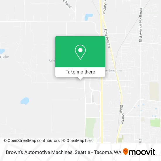 Mapa de Brown's Automotive Machines