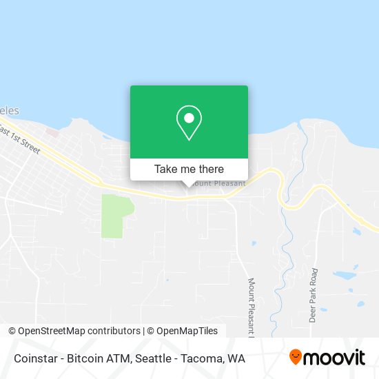 Mapa de Coinstar - Bitcoin ATM