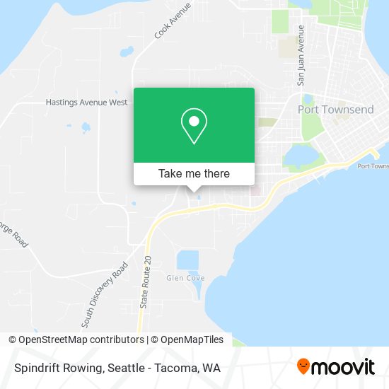 Spindrift Rowing map