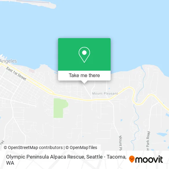 Mapa de Olympic Peninsula Alpaca Rescue