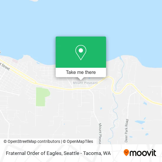 Mapa de Fraternal Order of Eagles