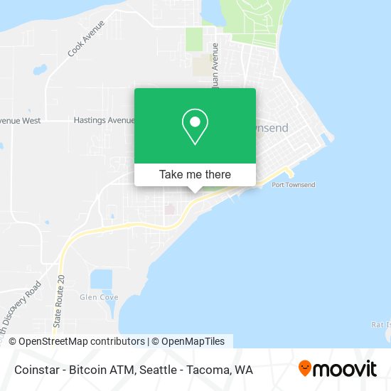 Coinstar - Bitcoin ATM map