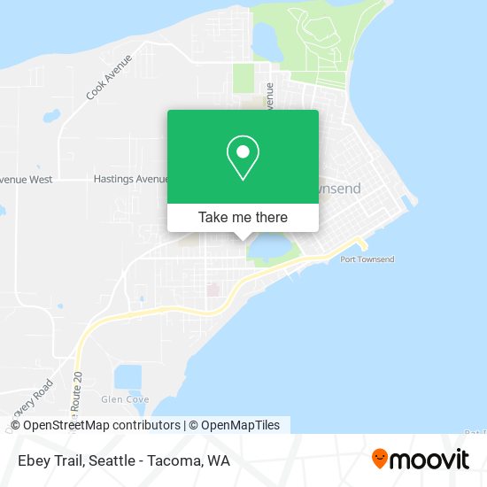 Mapa de Ebey Trail