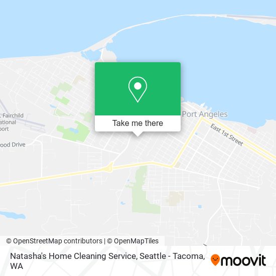 Mapa de Natasha's Home Cleaning Service
