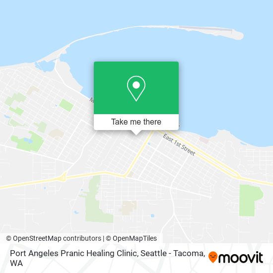 Mapa de Port Angeles Pranic Healing Clinic