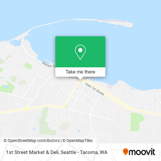1st Street Market & Deli map