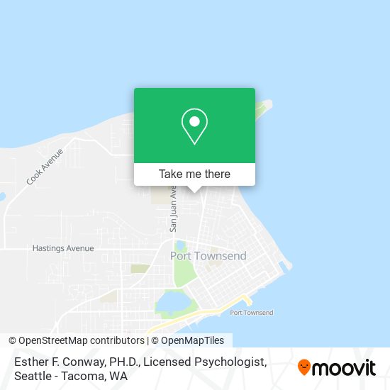 Esther F. Conway, PH.D., Licensed Psychologist map