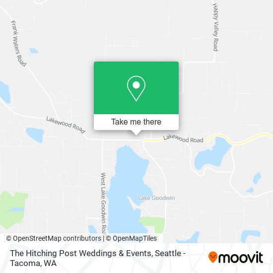 The Hitching Post Weddings & Events map