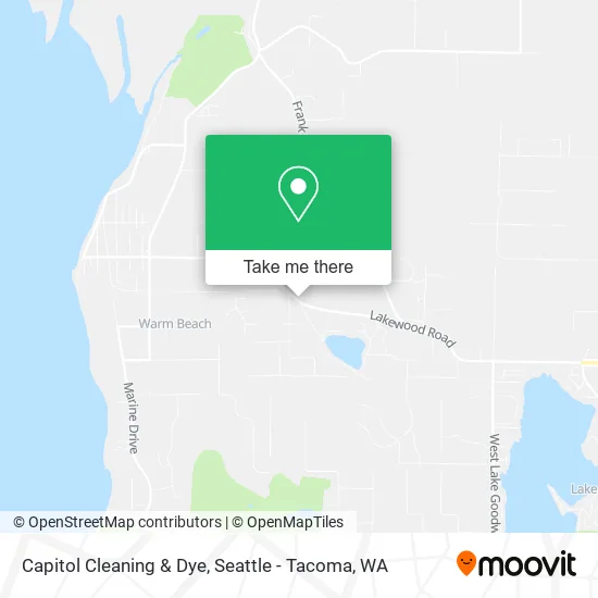 Mapa de Capitol Cleaning & Dye