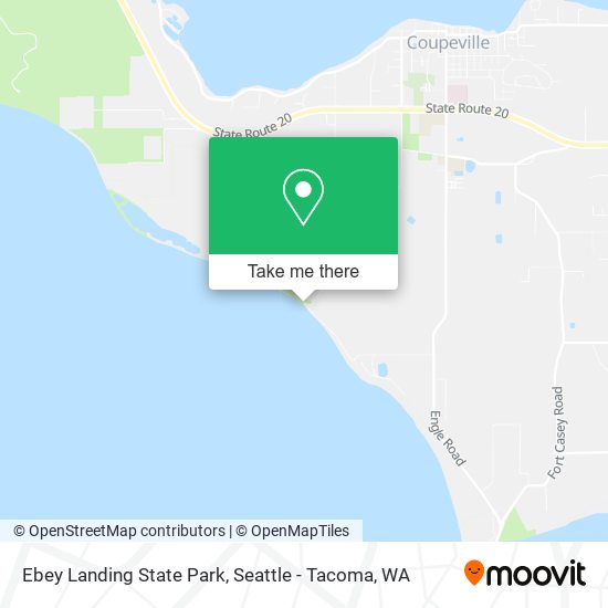Mapa de Ebey Landing State Park