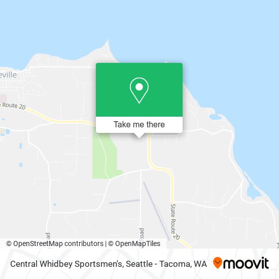 Central Whidbey Sportsmen's map