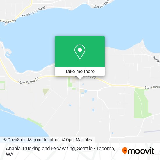Anania Trucking and Excavating map