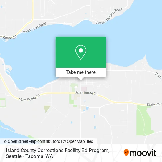 Mapa de Island County Corrections Facility Ed Program