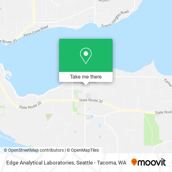 Mapa de Edge Analytical Laboratories