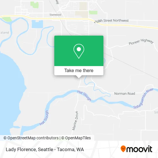 Lady Florence map