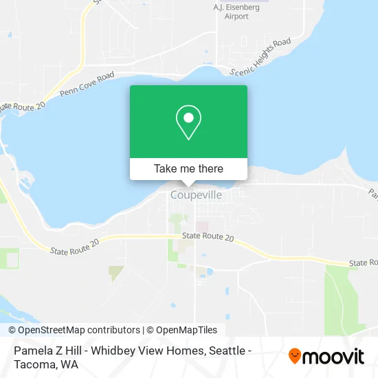 Pamela Z Hill - Whidbey View Homes map