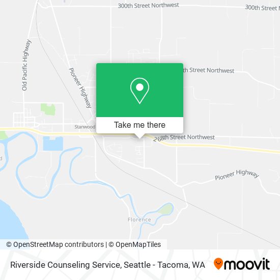 Riverside Counseling Service map