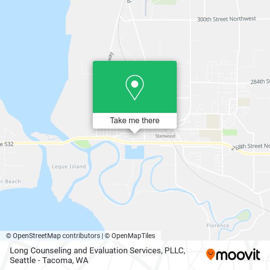 Mapa de Long Counseling and Evaluation Services, PLLC