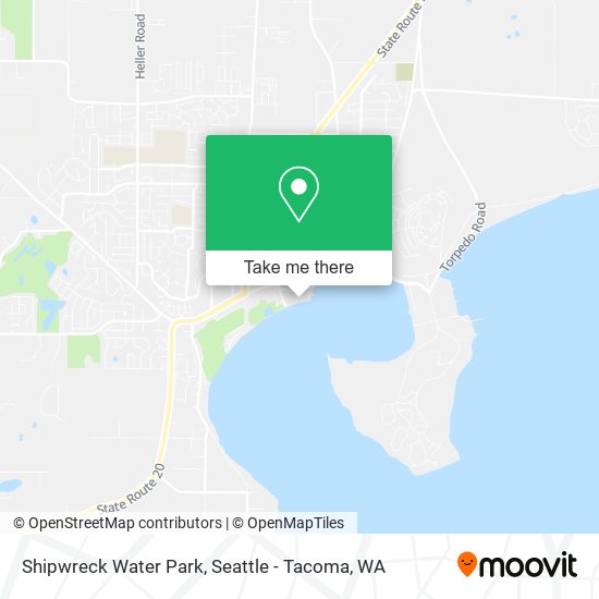 Mapa de Shipwreck Water Park