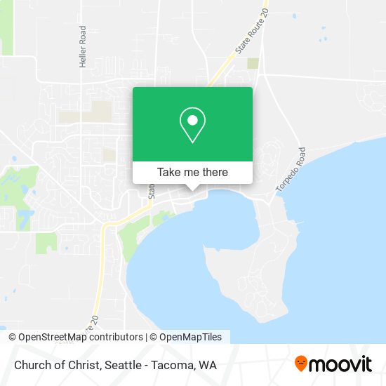 Mapa de Church of Christ